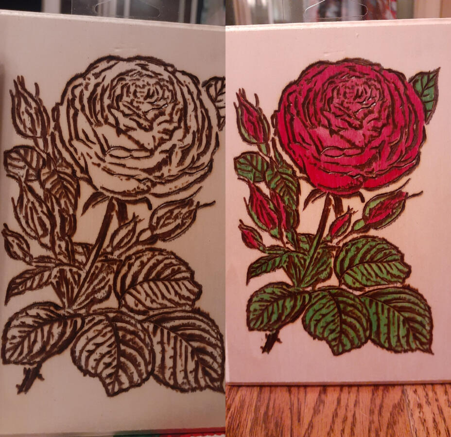 natural woodburning vs inked
