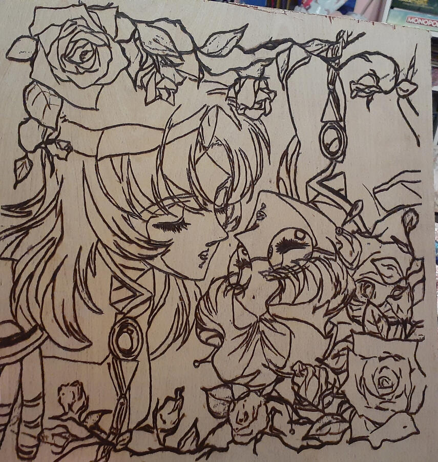 16x16" woodburning, no poly